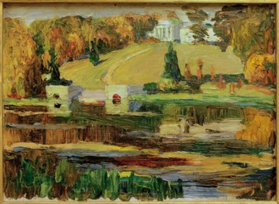 Boceto para Achtyrka – Otoño de Wassily Kandinsky